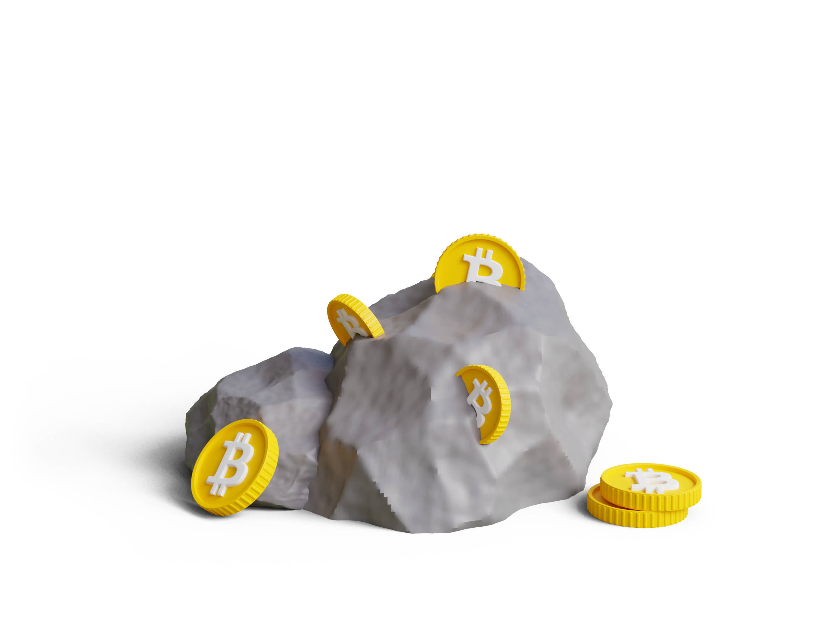 Mining bitcoins image for casino lottery.